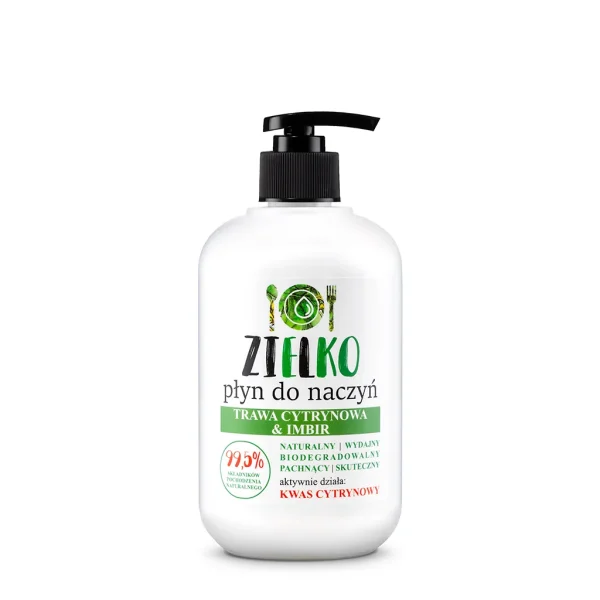 Płyn do naczyń trawa cytrynowa ZIELKO