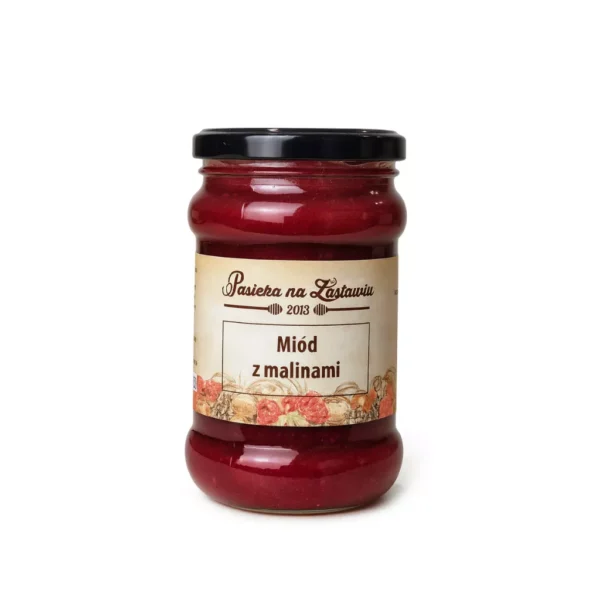 Miód z malinami dla dzieci