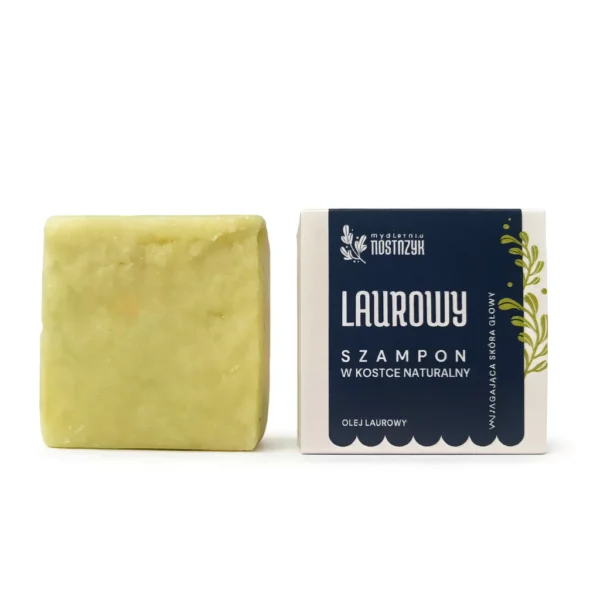 LAUROWY szampon w kostce Mydlarnia Nostrzyk