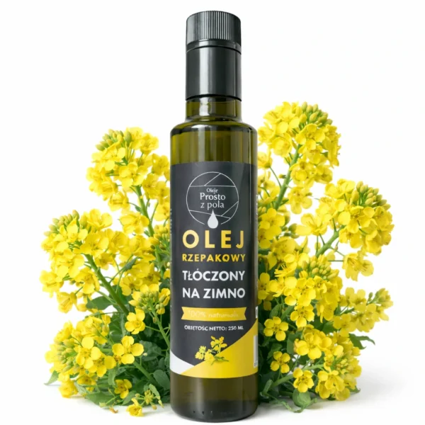 Olej rzepakowy tłoczony na zimno Oleje Prosto z Pola