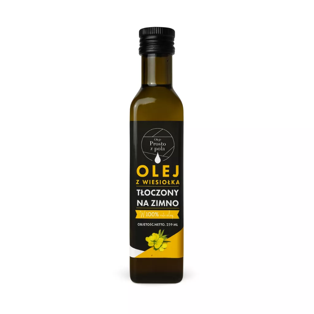 Olej z wiesiołka tłoczony na zimno
