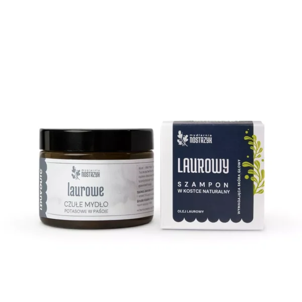 Zestaw laurowy – naturalny szampon i mydło potasowe