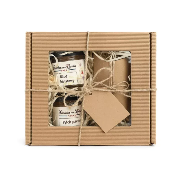 Zestaw „Miodowy Poranek” – herbata, pyłek i miód